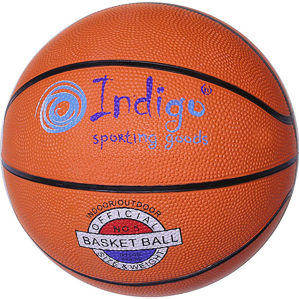 Баскетбольный мяч «Indigo» 7300-6-TBR, оранжевый