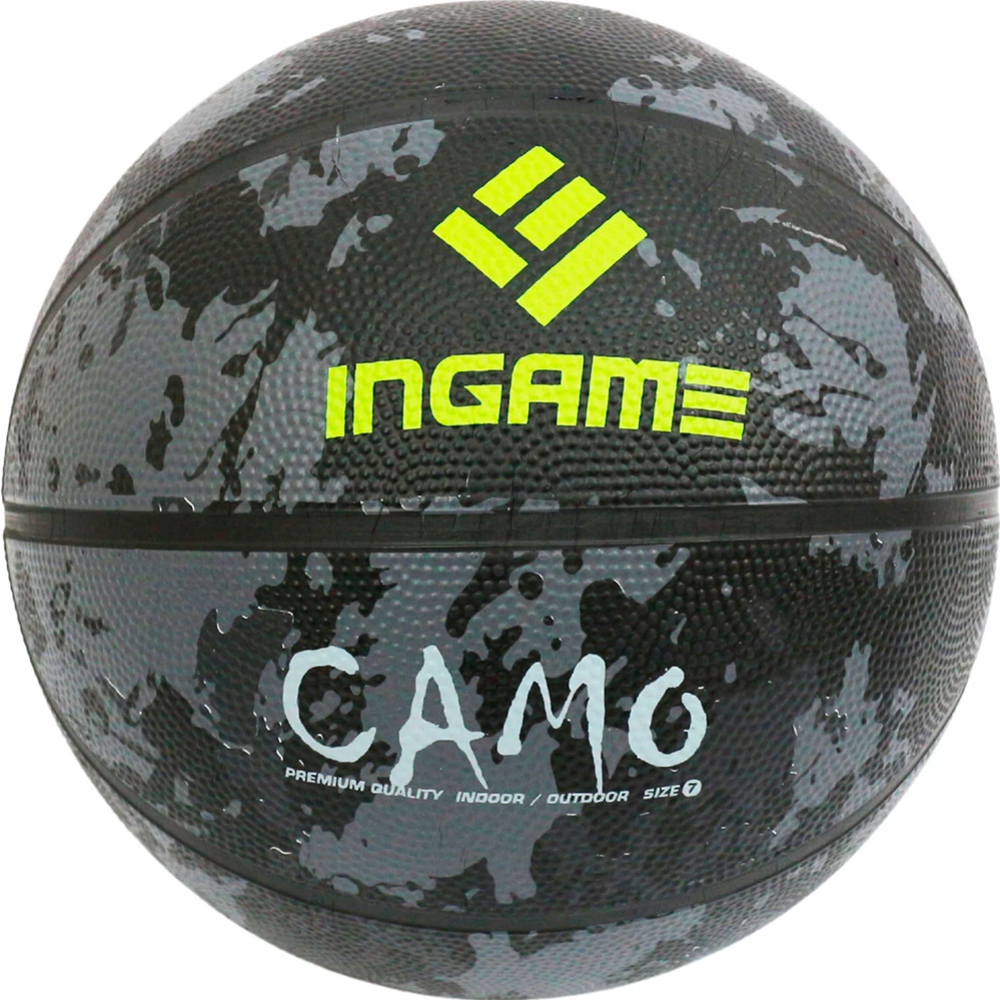 Баскетбольный мяч «Ingame» Camo, размер 7, серый