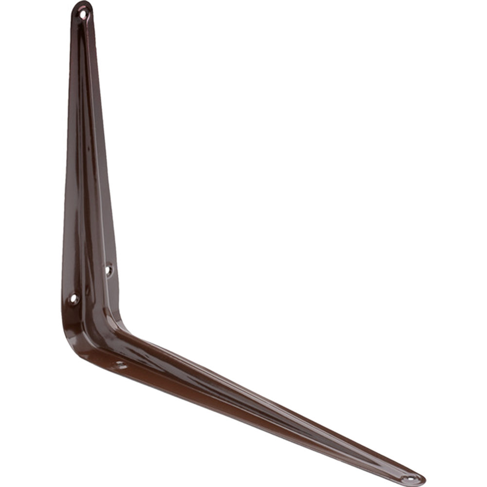 Кронштейн стальной «ЕКТ» V021543, коричневый, 40 шт