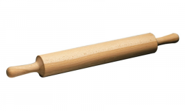 Скалка деревянная для раскатки теста, 320*38мм.
