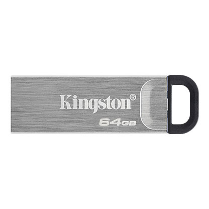 USB флеш - накопитель Kingston DataTraveler Kyson 64Gb, 200MB/s Metal USB 3.2 Gen 1 (копия)