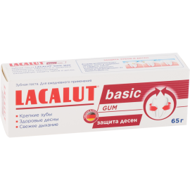 Паста зубная «Lacalut» Basic Gum, 65 г