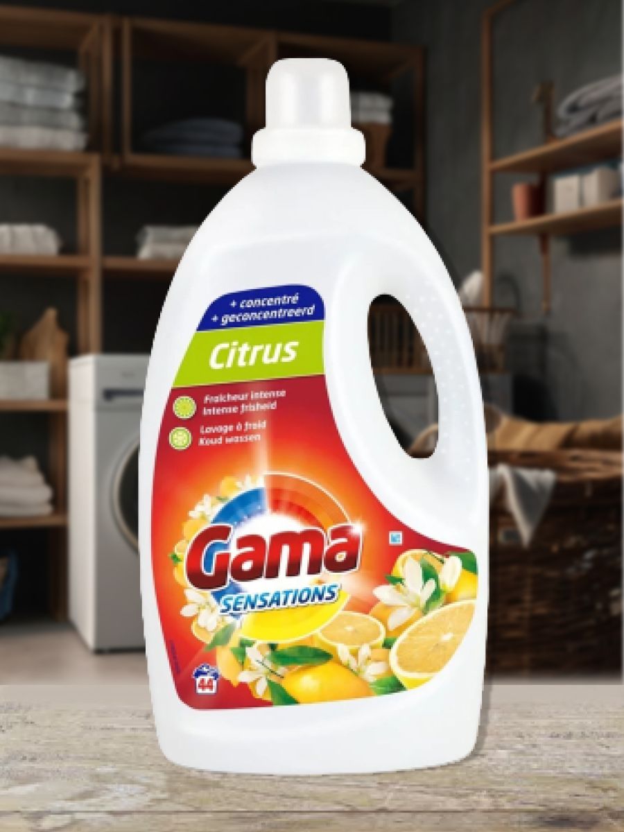 Гель для стирки универсальный GAMA Citrus 2.2л