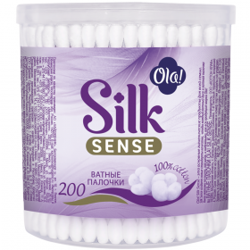 Ватные па­лоч­ки «Ola!» Silk Sense, 200 шт