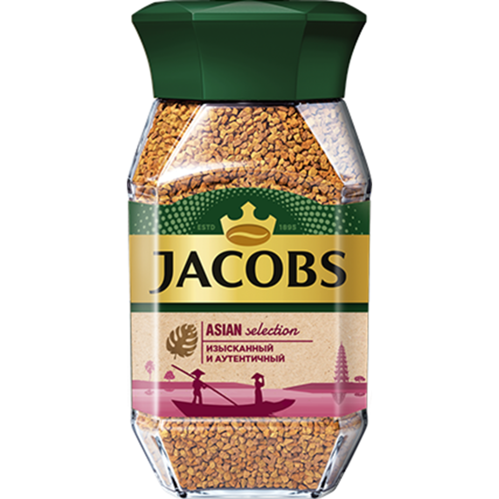 Кофе рас­тво­ри­мый «Jacobs» Asian Selection, 90 г