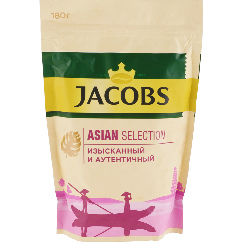 Кофе рас­тво­ри­мый «Jacobs» Asian Selection, 180 г