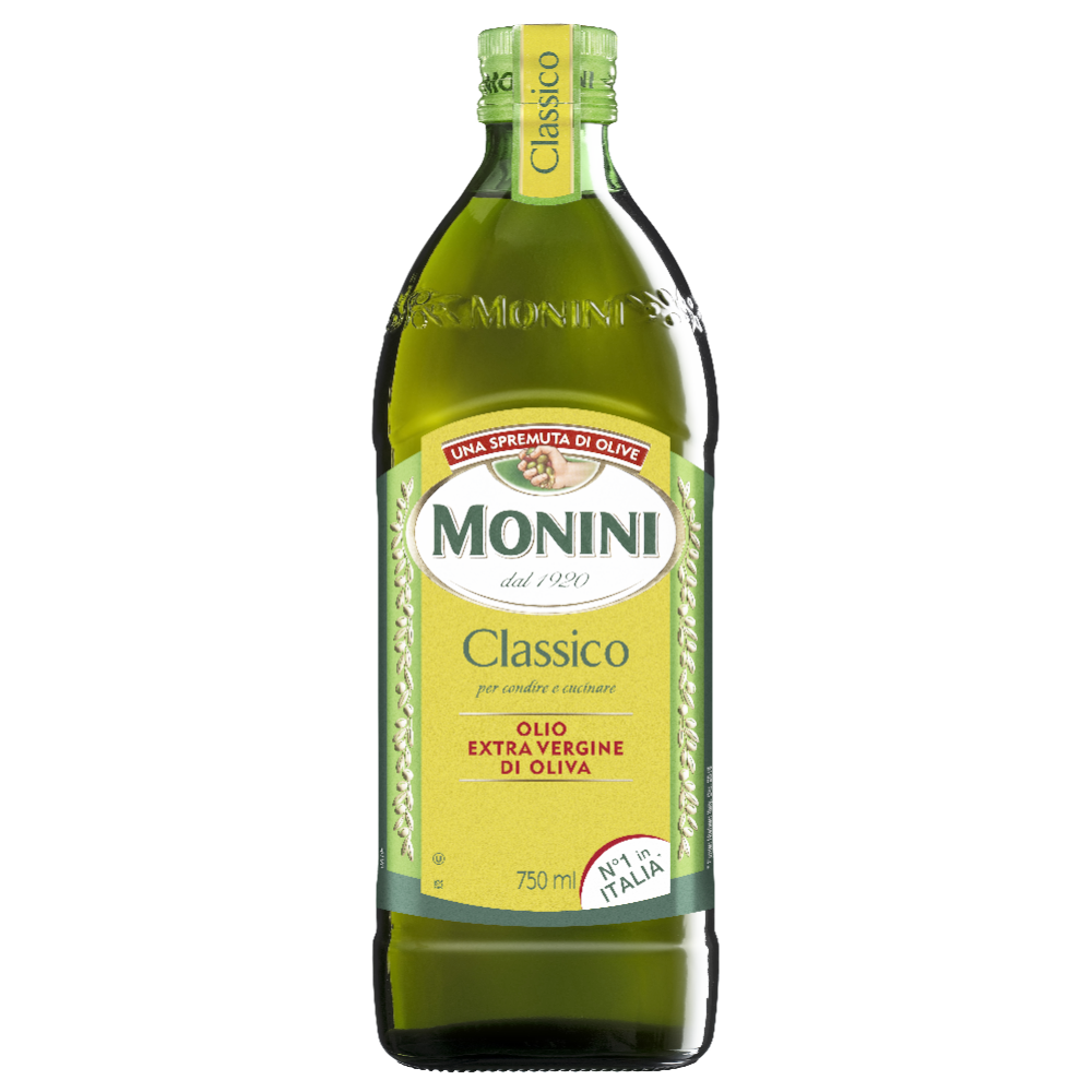 Масло олив­ко­вое «Monini» Classico Extra Virgin, нера­фи­ни­ро­ван­ное, 750 мл