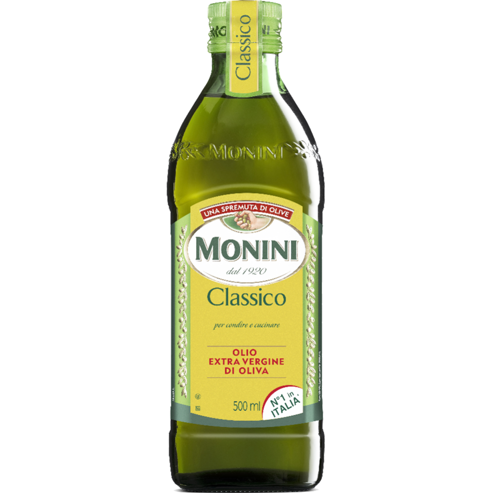Масло оливковое «Monini» Classico Extra Virgin, нерафинированное, 500 мл #0