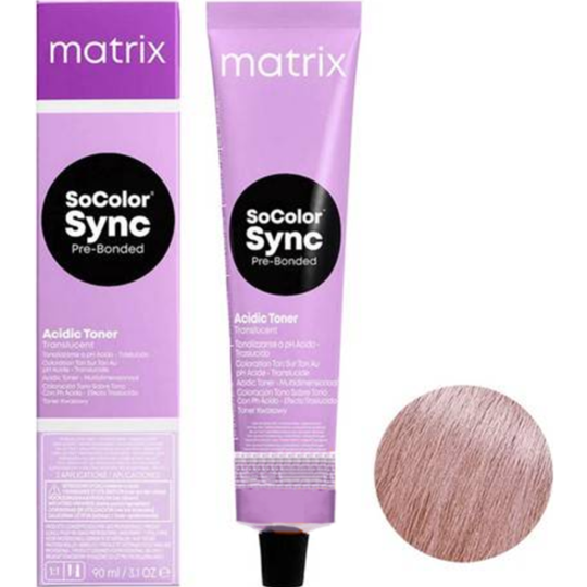 Тонер для волос «L'Oreal» Matrix SoColor Sync, жемчужный розовый, 10PR, E3709801, 90 мл