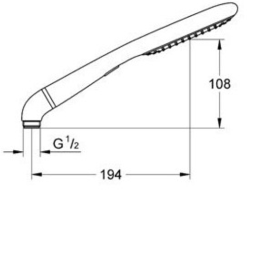 Лейка душевая «Grohe» Rainshows, 27274LS0