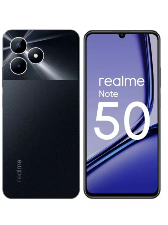 Realme note 50  4GB/128GB, черный