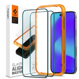 Защитное стекло SPIGEN ALM GLAS.TR для IPHONE 14 PRO MAX прозрачный 2 шт.