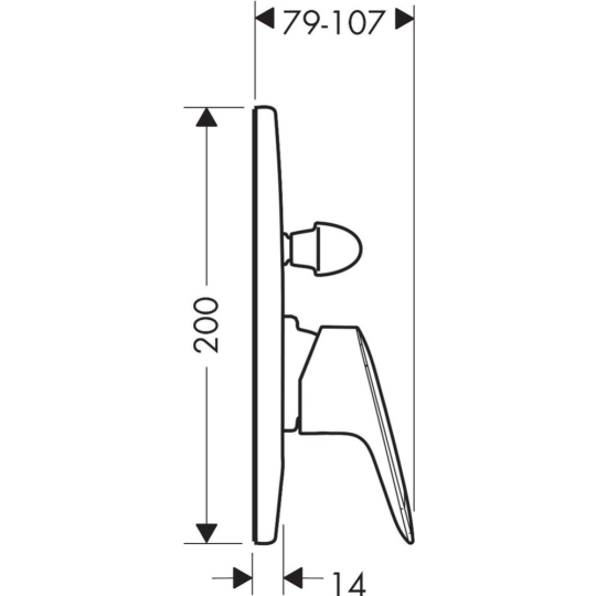 Смеситель «Hansgrohe» Logis, 71406000