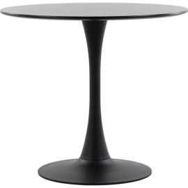 Обеденный стол «Stool Group» Tulip, T004-1, черный, 80x80 см