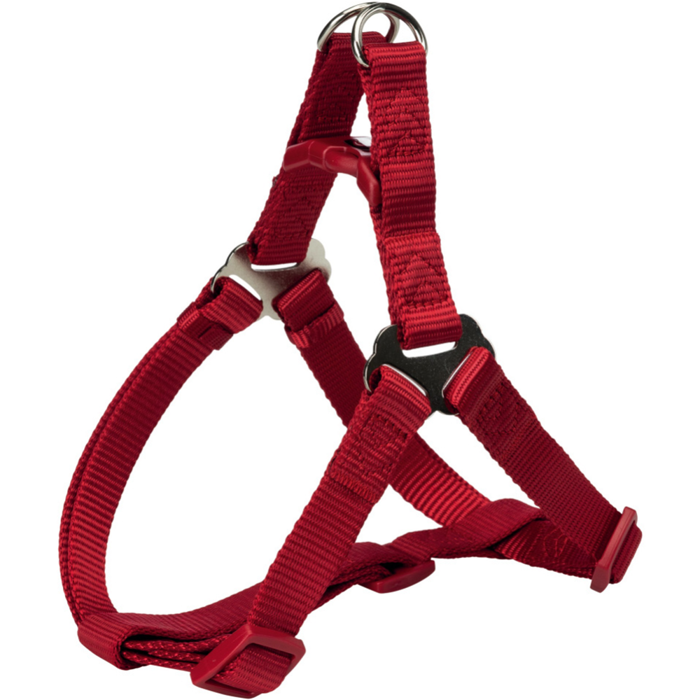 Шлея «Trixie» Premium One Touch harness, XL, 80-100 см х 25 мм, красный