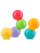 Игрушки на присосках для ванной Happy Baby, IQ-Bubbles, разноцветные пузыри 6 шт, 0+ (арт. 32017)