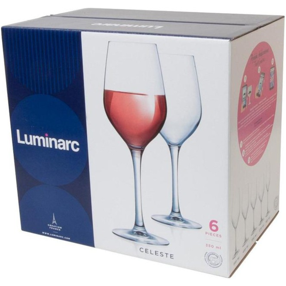 Набор бокалов «Luminarc» Celeste, L5831, 350 мл, 6 шт