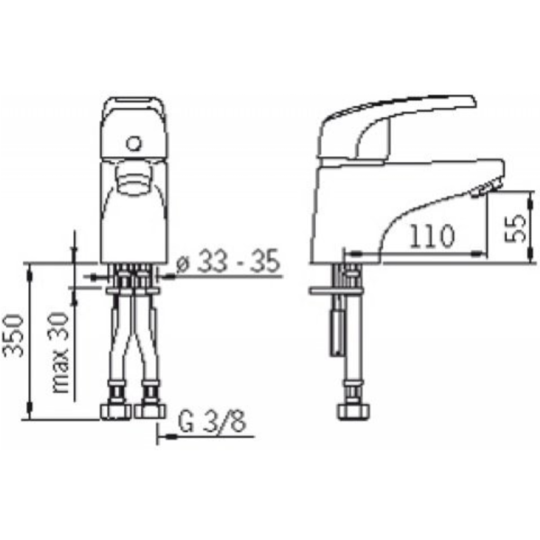 Смеситель «Oras» Safira 1010F