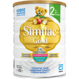 Смесь молочная сухая «Similac» Gold 2, с 6 до 12 месяцев, 800 г