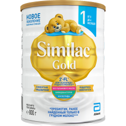 Смесь мо­лоч­ная сухая «Similac» Gold с 0 до 6 ме­ся­цев, 800 г