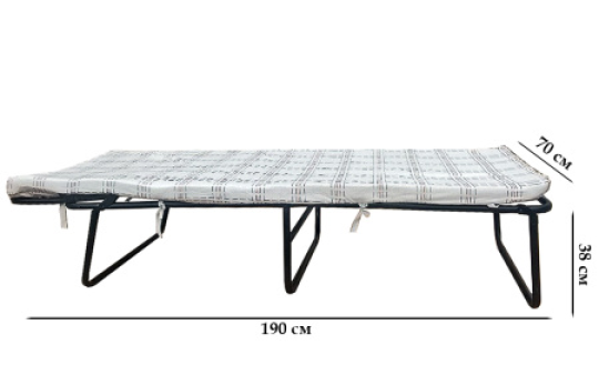 Кровать раскладная Снежана РП-700-Э50 со съемным матрасом