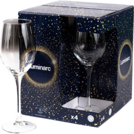 Набор бокалов для вина «Luminarc» Silver Haze, O0094, 4 шт