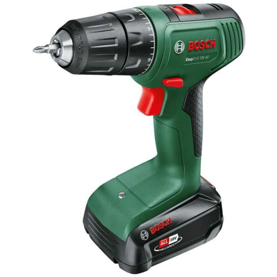 Шуруповерт «Bosch» EasyDrill 18V-40, 1 АКБ, 06039D8004