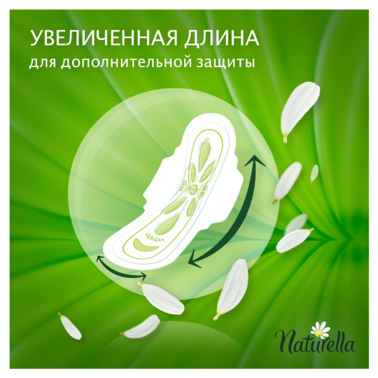 Женские прокладки «Naturella» Ultra Camomile Night Single, 28 шт