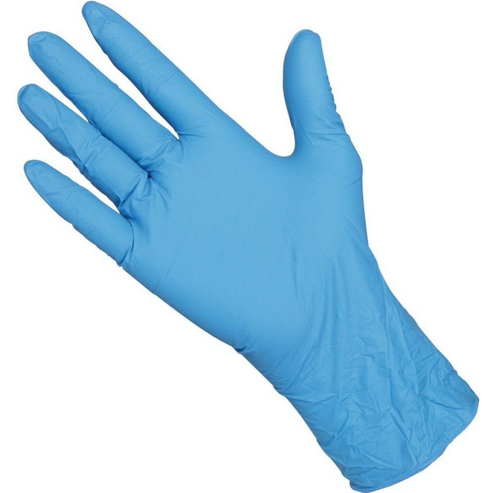 Перчатки защитные «Household Gloves» E400099, голубой, размер M, 100 шт