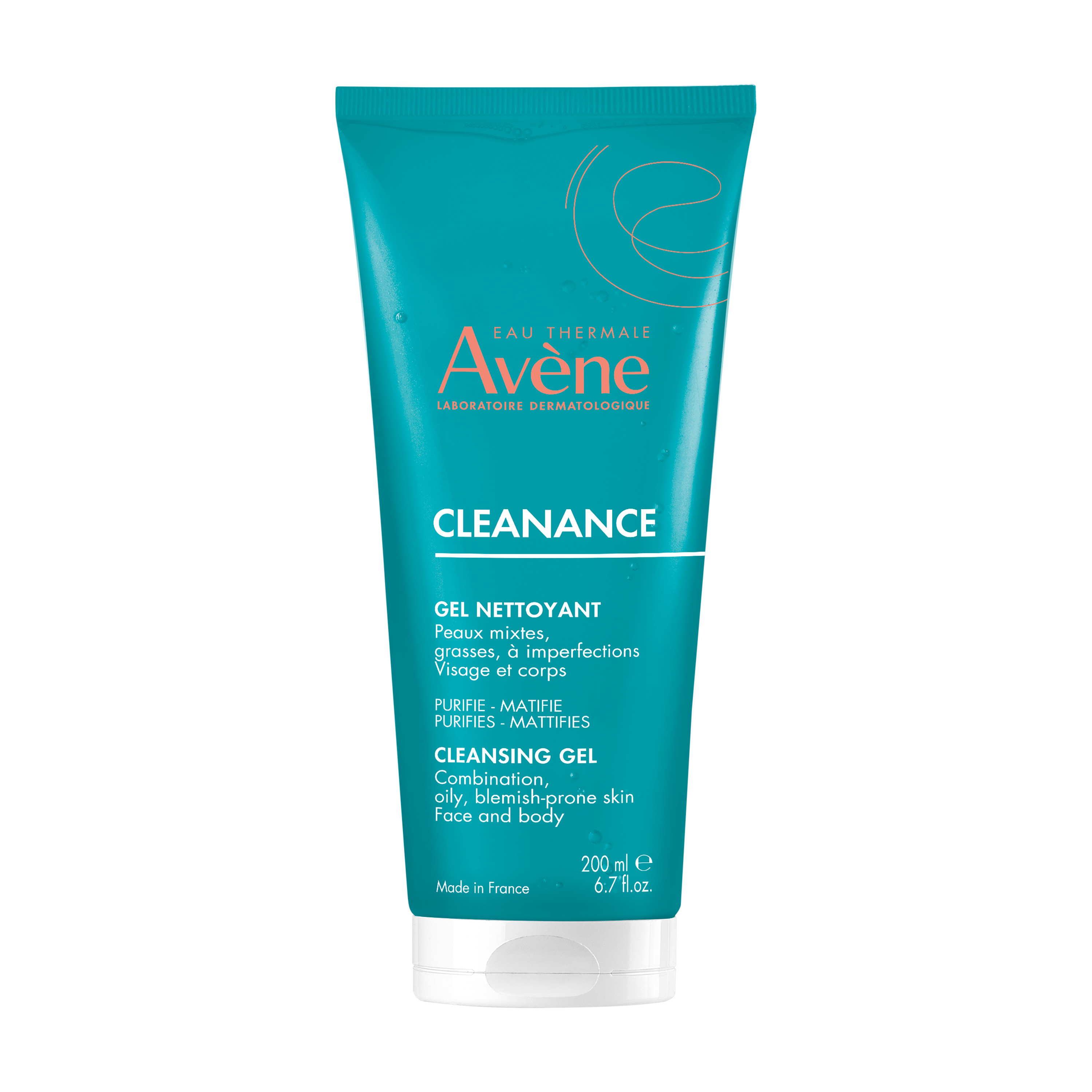 AVENE CLEANANCE Очищающий, матирующий гель, 200 мл