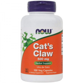 Комплексная пищевая добавка Экстракт коры кошачьего когтя NOW Foods Cat's Claw 100 капсул