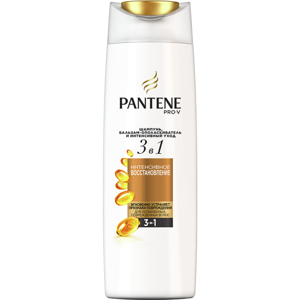 Шампунь для волос 3в1 «Pantene» интенсивное восстановление, 360 мл #0