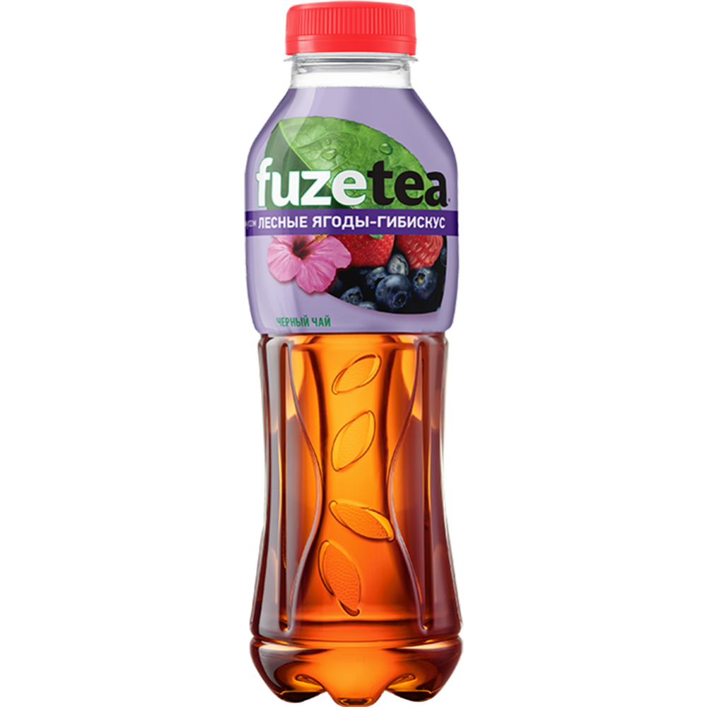 Напиток негазированный «Fuze Tea» черный чай лесные ягоды - гибискус, 500 мл