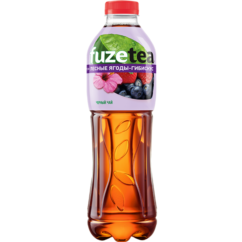 Напиток негазированный «Fuze Tea» черный чай лесные ягоды - гибискус, 1 л