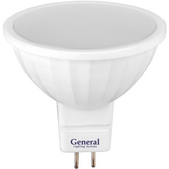 Лампа светодиодная «General Lighting» GLDEN-MR16-B-5-230-GU5.3-3000, 660151