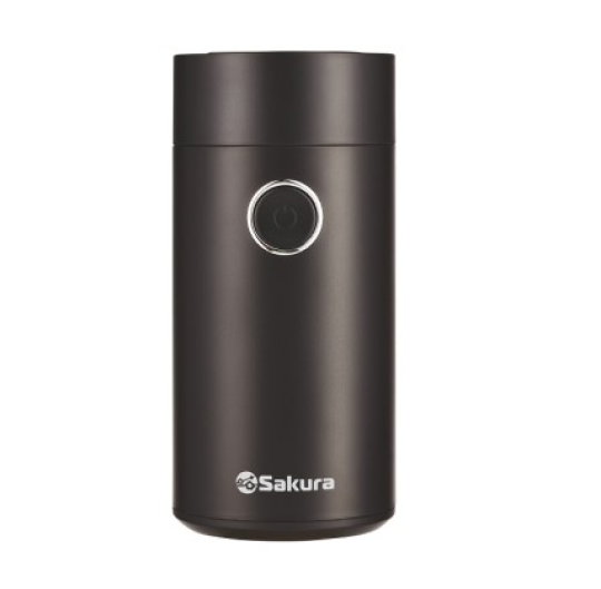 Кофемолка SAKURA [SA-6171BK] черная, 50 гр., 200Вт