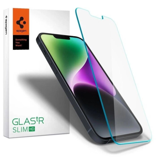 Защитное стекло SPIGEN ALM GLAS.TR SLIM для IPHONE 13 PRO MAX / 14 PLUS прозрачный