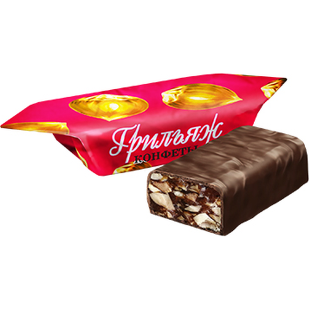 Конфеты глазированные «Коммунарка» Грильяж в шоколаде, 200 г #1