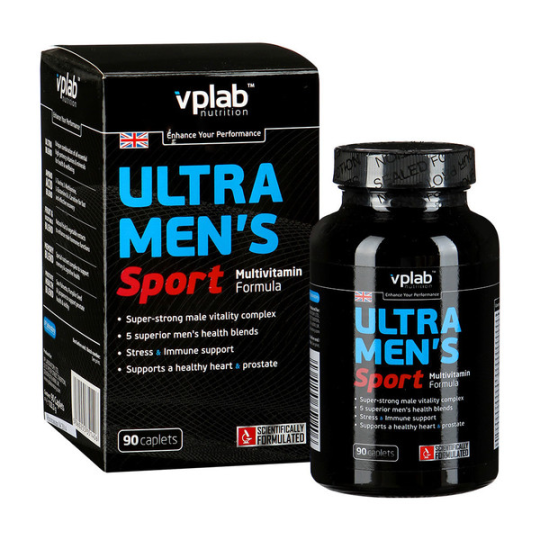 Ви­та­ми­ны для мужчин Vplab Ultra Men's Sport, 90 таб