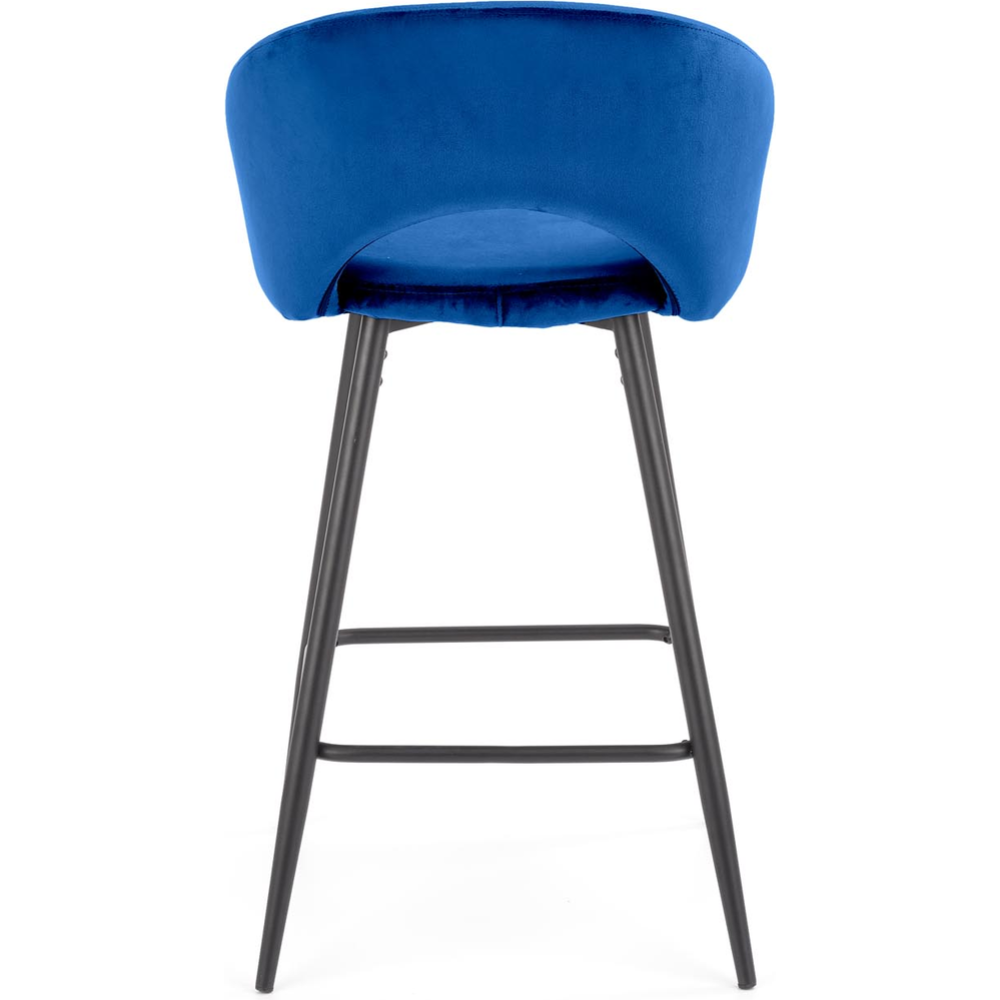 Барный стул «Halmar» H96, темно-синий/черный, V-CH-H/96-GRANATOWY