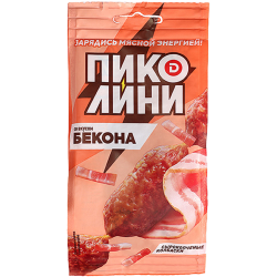 Кол­бас­ки сы­ро­коп­че­ная «Пи­ко­ли­ни» бекон, 50 г