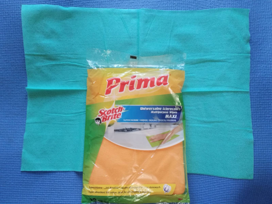 Prima – универсальные чистящие салфетки, комплект 10 шт. (вискоза)