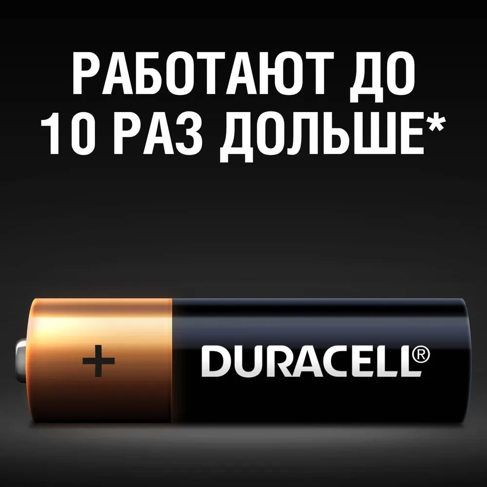 Батарейка DURACELL AA/LR6/MN1500 BL20 (2x10) Alkaline (20 шт.)