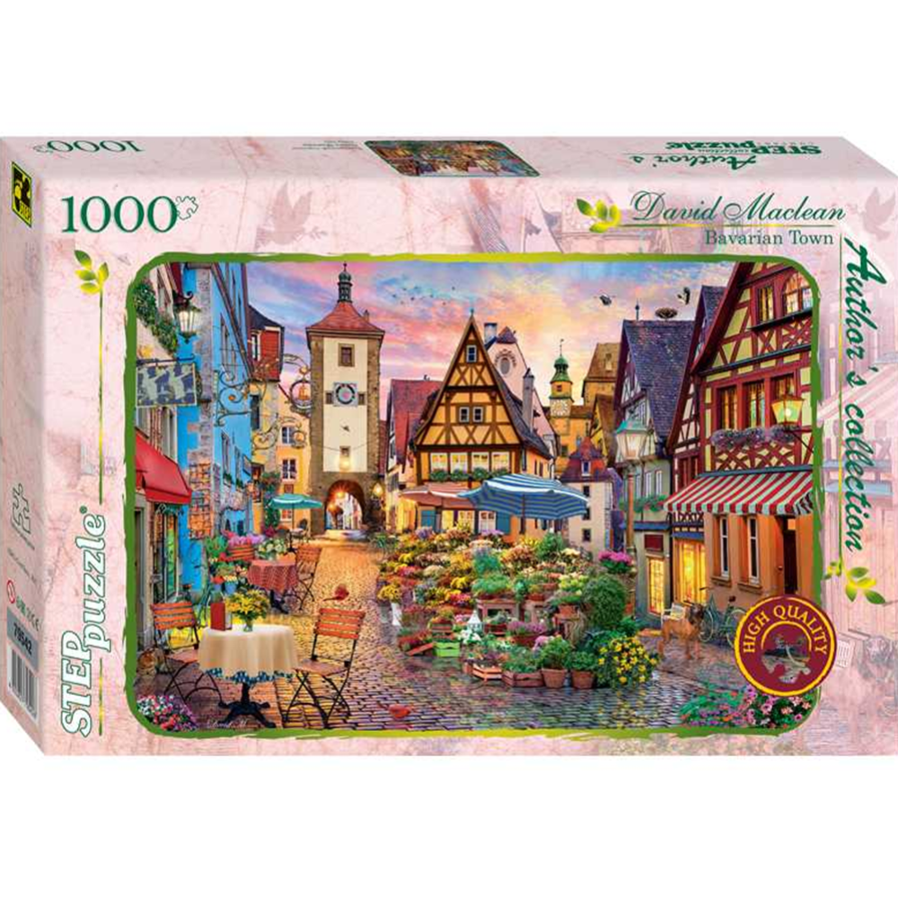 Пазл «Step Puzzle» Баварский городок, 79542, 1000 элементов