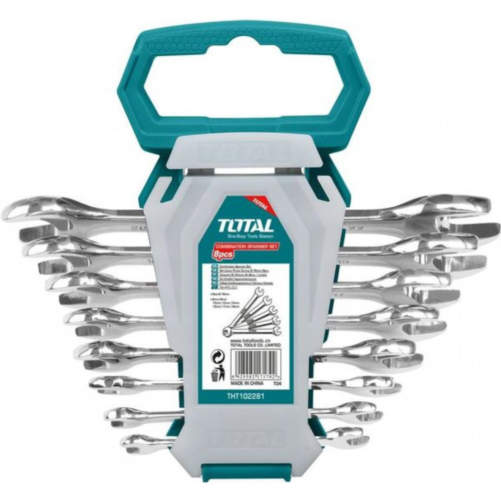 Набор слесарных ключей «Total» THT102386, 8 шт