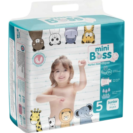 Подгузники детские «Mini Boss» Jumbo, размер Junior 5, 11-25 кг, 48 шт