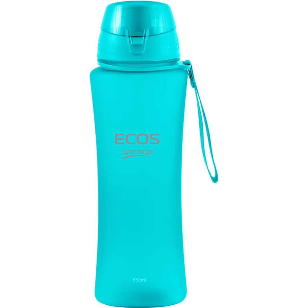 Бутылка для воды «Ecos» SK5015, 006068, бирюзовый, 650 мл
