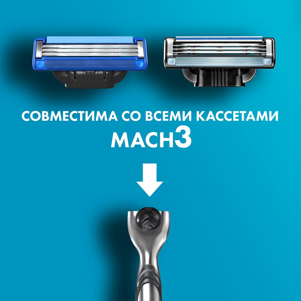 Сменные кассеты / лезвия для бритья мужские Gillette Mach 3 6 шт.