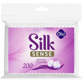 Ватные па­лоч­ки «Ola» Silk Sense, 200 шт