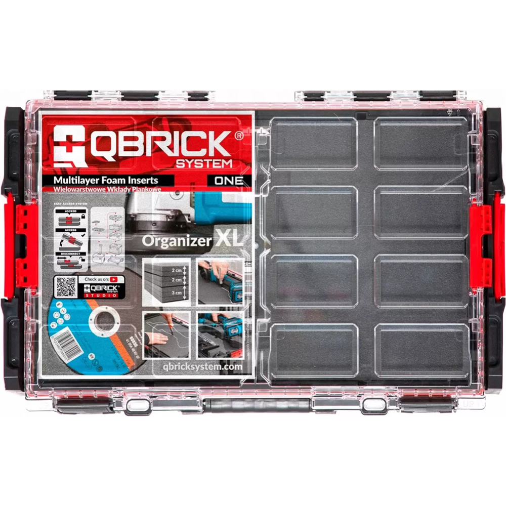 Вкладыш для ящика «Qbrick System» MFI, WKLPIAONEXLIIPG001, 2 слоя